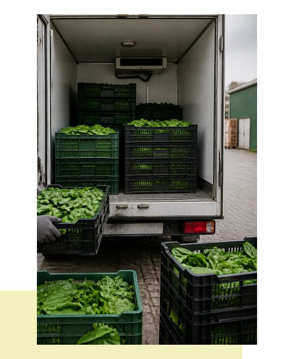 Перевозка шпината в Зеленокумск с сохранением свежести продукции